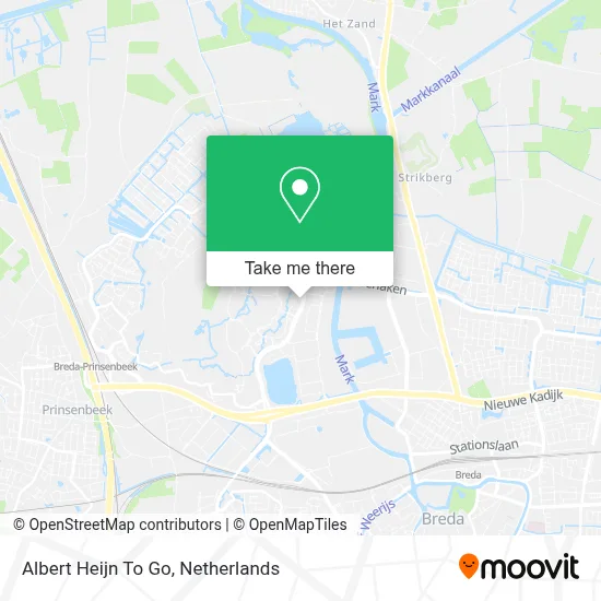 Albert Heijn To Go map