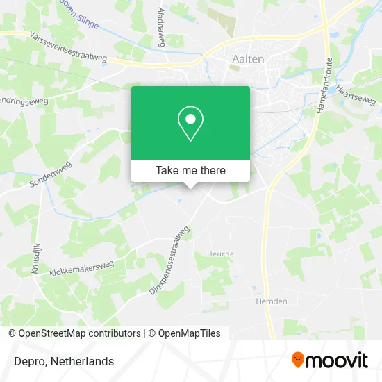 Depro map