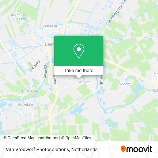Van Vrouwerf Photosolutions map