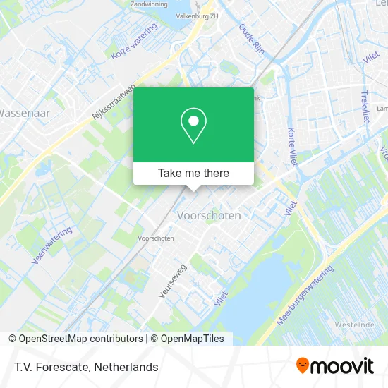 T.V. Forescate map