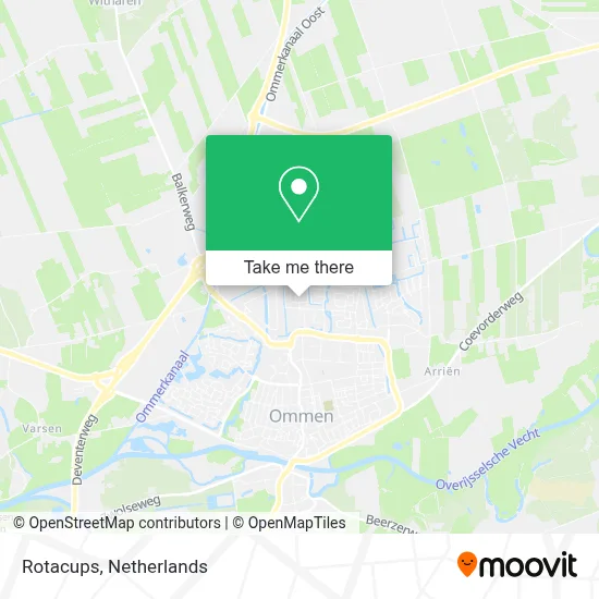 Rotacups map