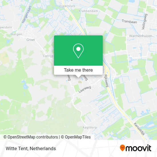 Witte Tent map