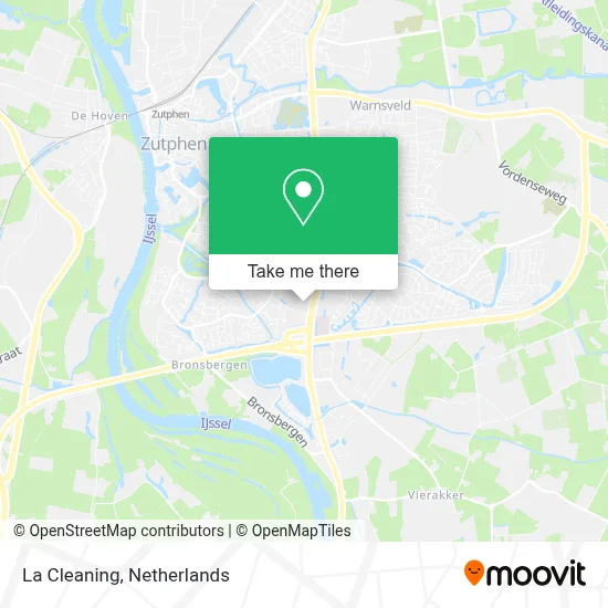 La Cleaning map