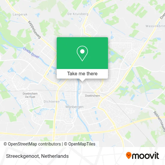 Streeckgenoot map