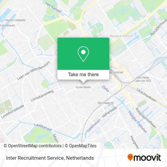 Inter Recruitment Service map