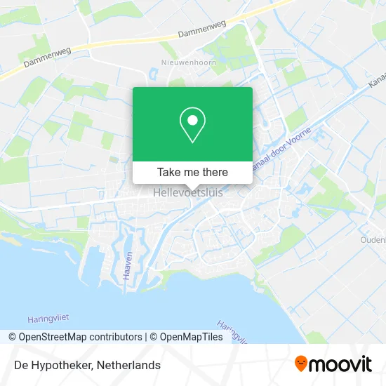 De Hypotheker map