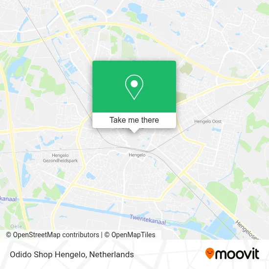 Odido Shop Hengelo map