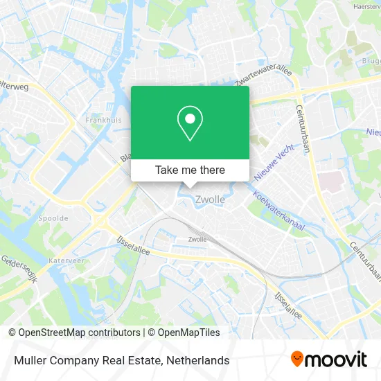 Muller Company Real Estate map