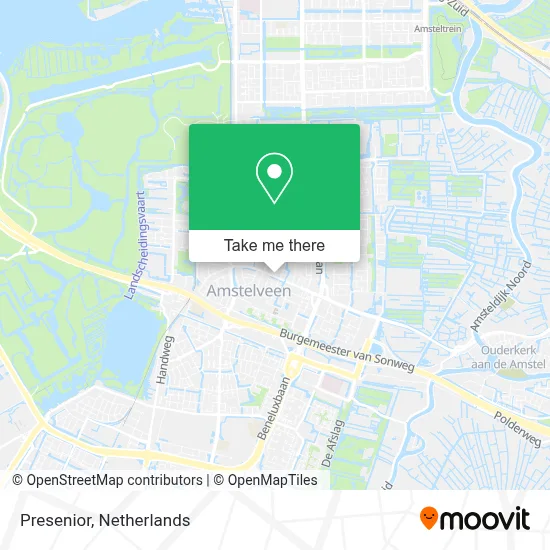 Presenior map
