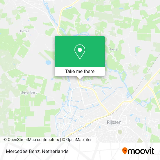 Mercedes Benz map
