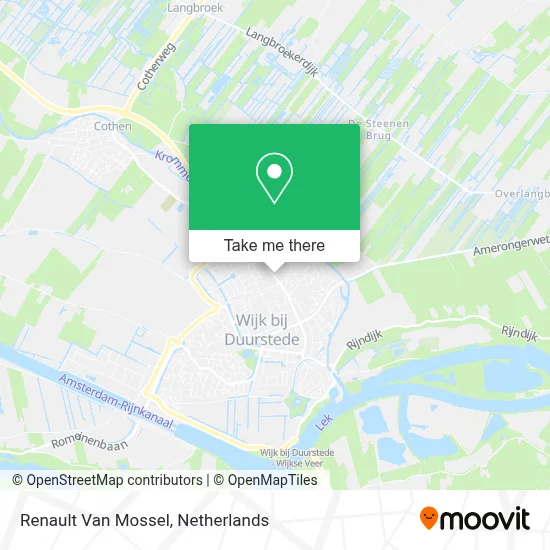 Renault Van Mossel map