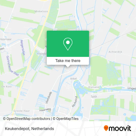 Keukendepot map