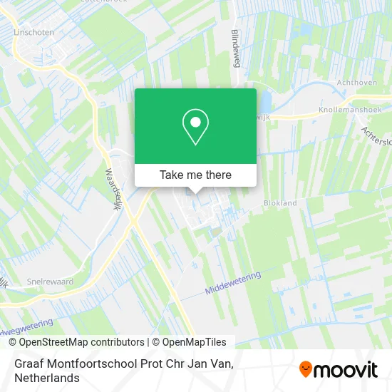 Graaf Montfoortschool Prot Chr Jan Van map