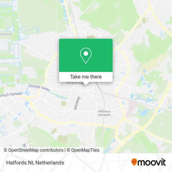 Halfords.Nl map