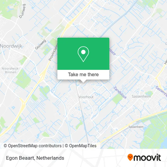 Egon Beaart map