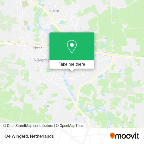 De Wingerd Karte
