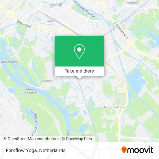 Femflow Yoga map