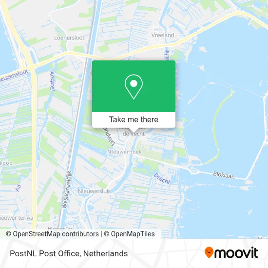 Postnl Postkantoor map