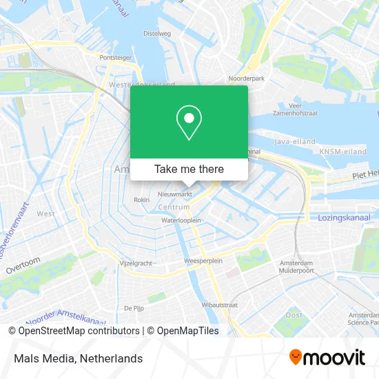 Mals Media map