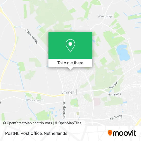 Postnl Postkantoor map