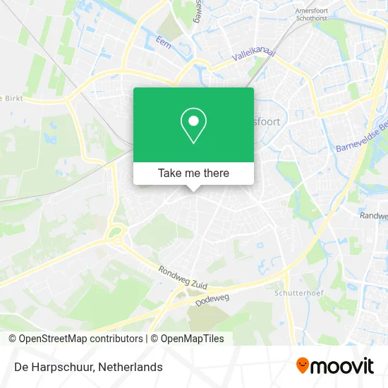De Harpschuur map