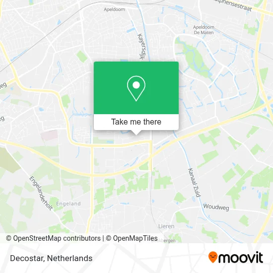 Decostar map