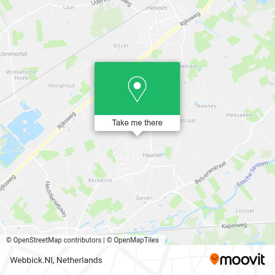 Webbick.Nl map
