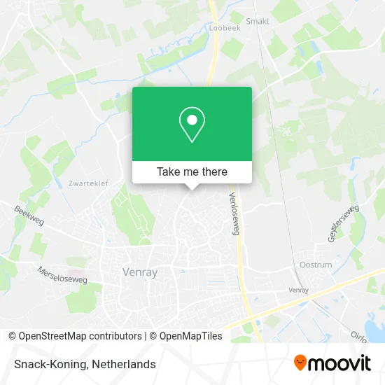 Snack-Koning map