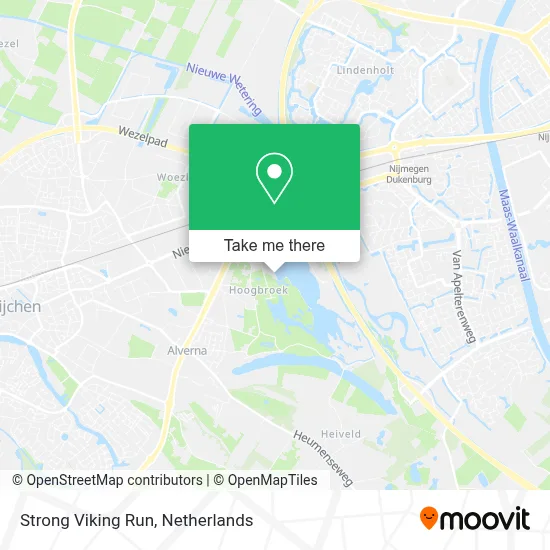 Strong Viking Run map