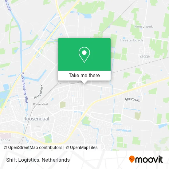 Shift Logistics map