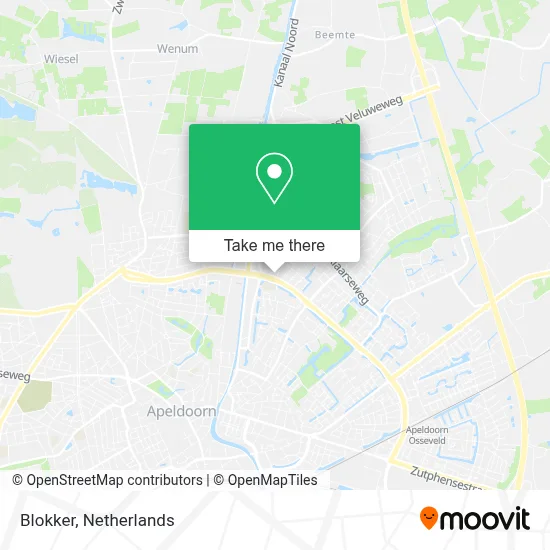 Blokker map