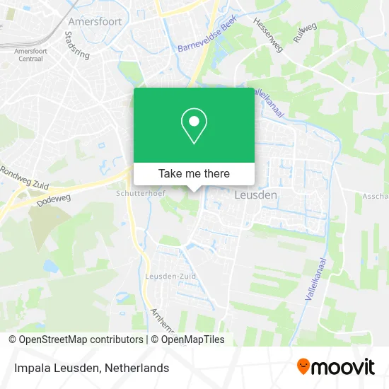 Impala Leusden map