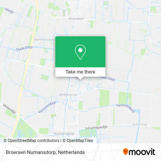 Broersen Numansdorp Karte