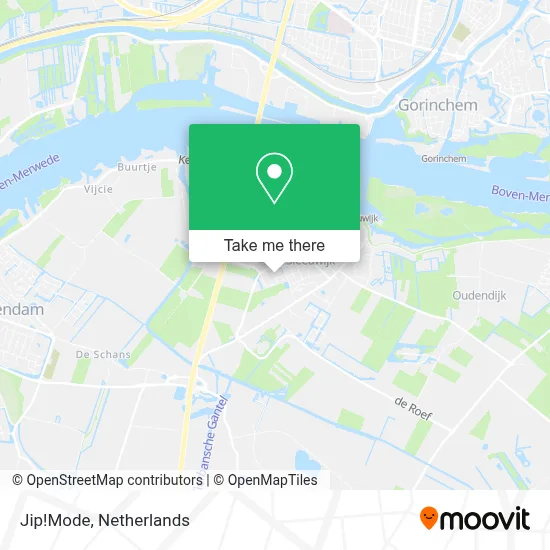 Jip!Mode map