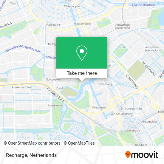 Recharge map