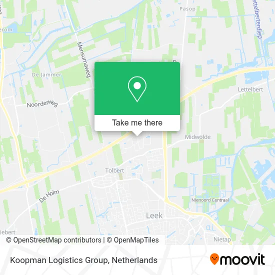Koopman Logistics Group map