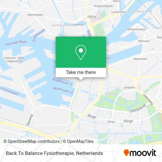 Back To Balance Fysiotherapie map