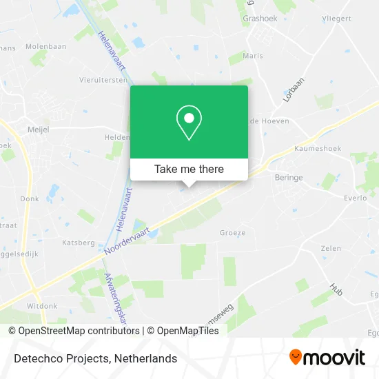 Detechco Projects map
