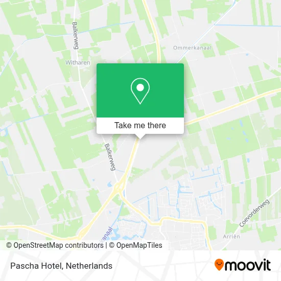 Pascha Hotel map