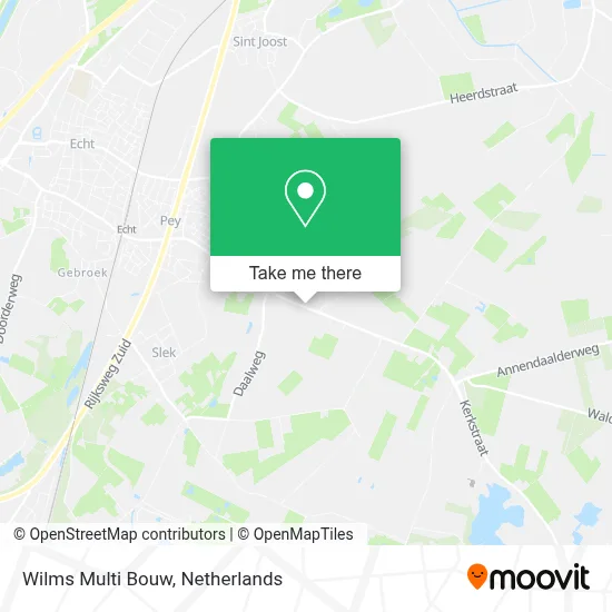 Wilms Multi Bouw map