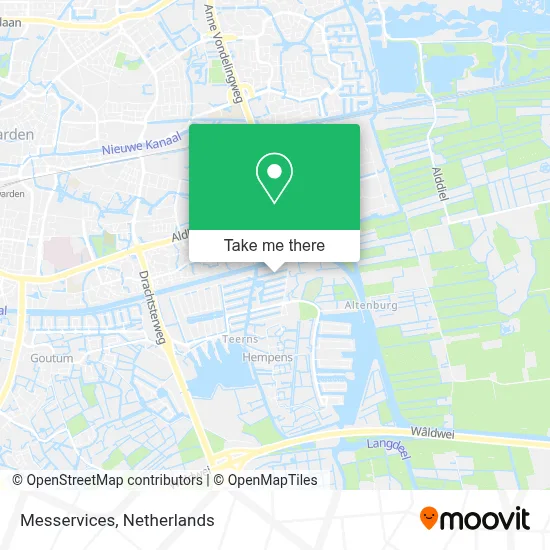 Messervices map