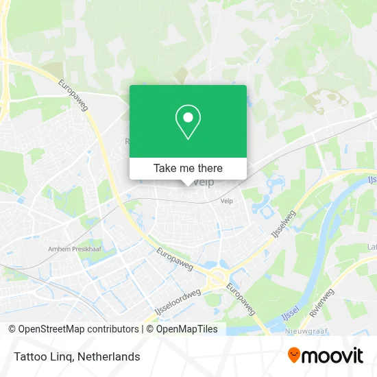Tattoo Linq map