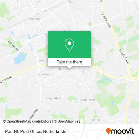 Postnl Postkantoor map