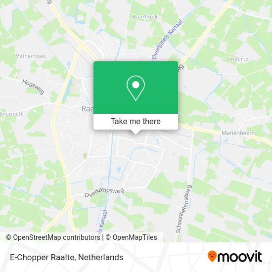E-Chopper Raalte map