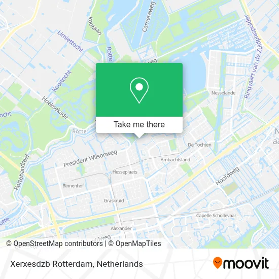 Xerxesdzb Rotterdam map