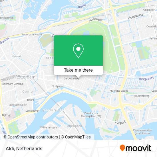 Aldi map
