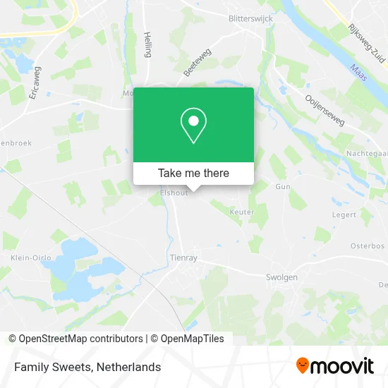 Family Sweets map