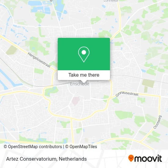 Artez Conservatorium map
