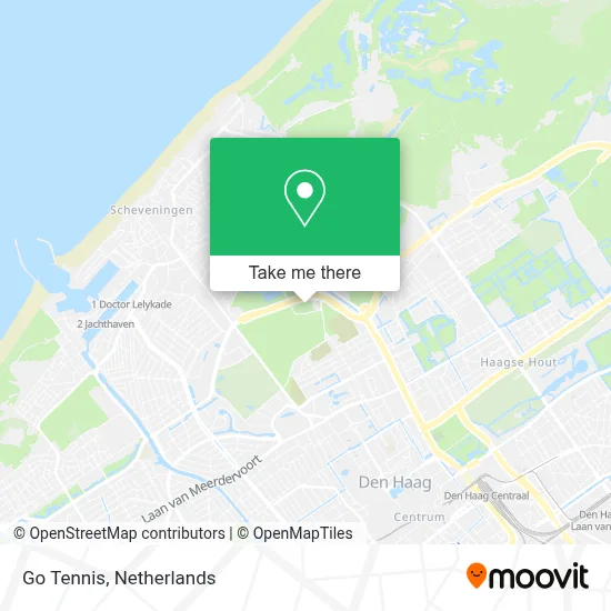 Go Tennis map