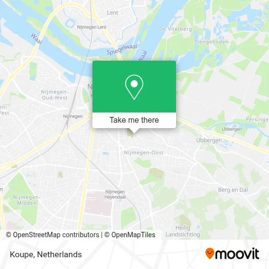 Koupe map